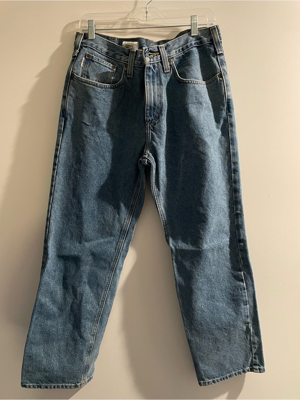 Carhartt 100% cotton work jeans 34x30